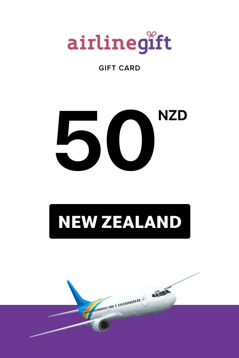 Airline Gift 50 NZD Gift Card (New Zealand) - Digital Key