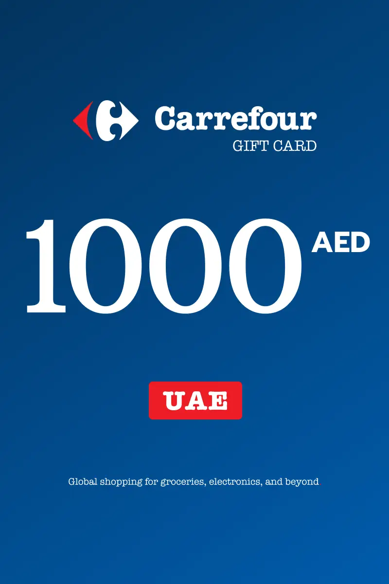 Carrefour 1000 AED Gift Card (United Arab Emirates) - Digital Key