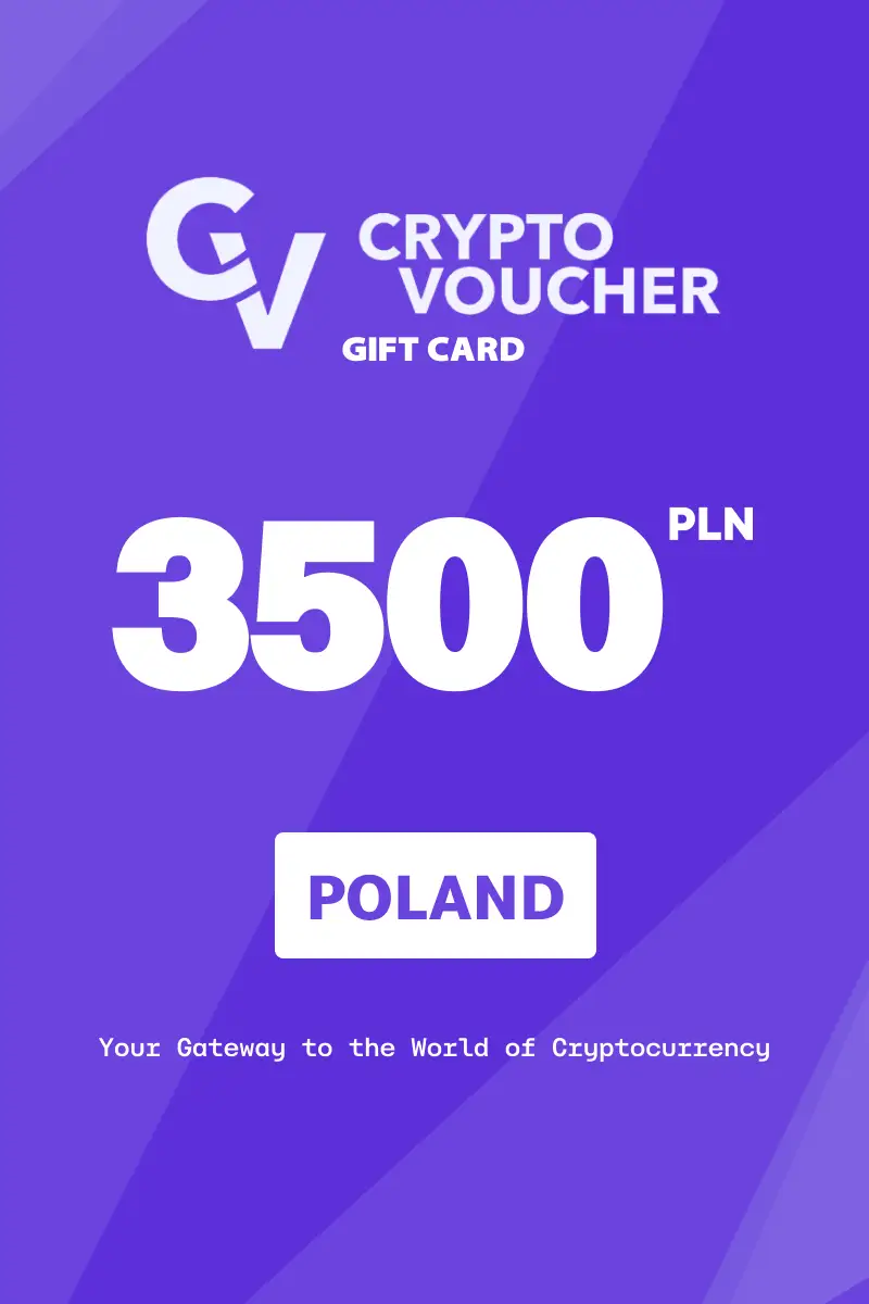 Crypto Voucher 3500 PLN Gift Card (Poland) - Digital Key