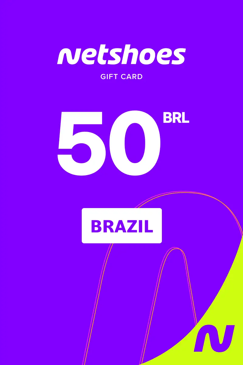 Netshoes 50 BRL Gift Card (Brazil) - Digital Key afbeelding 1