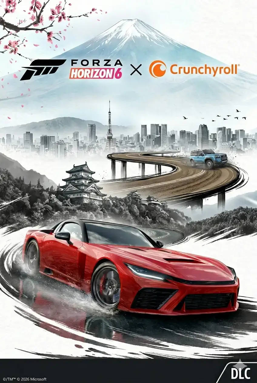 Forza Horizon 6 Crunchyroll DLC (Global) (PC / Xbox Series X|S) - Xbox Live - Digital Key