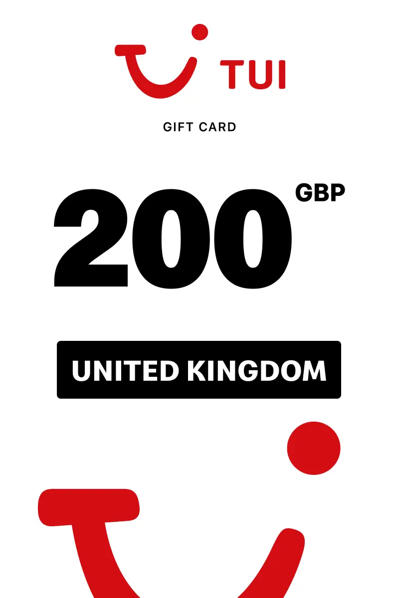 TUI Travel 200 GBP Gift Card (United Kingdom) - Digital Key