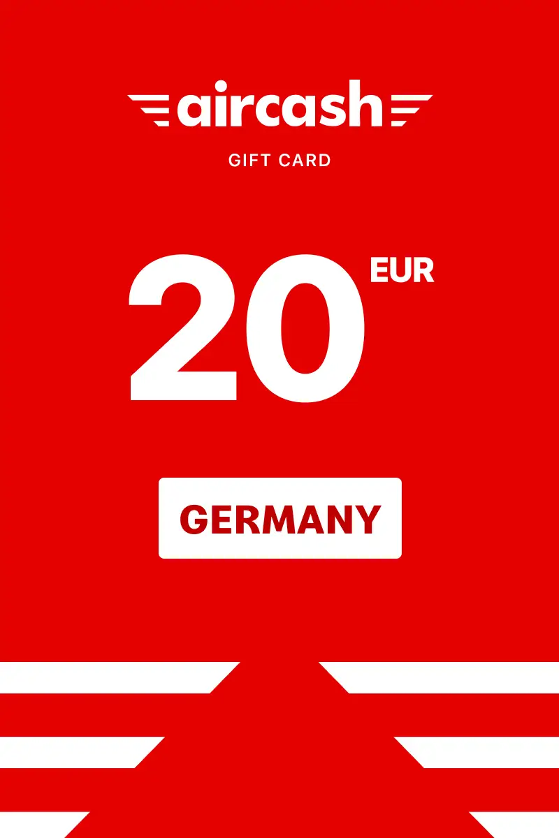 AirCash 20 EUR Gift Card (Germany) - Digital Key
