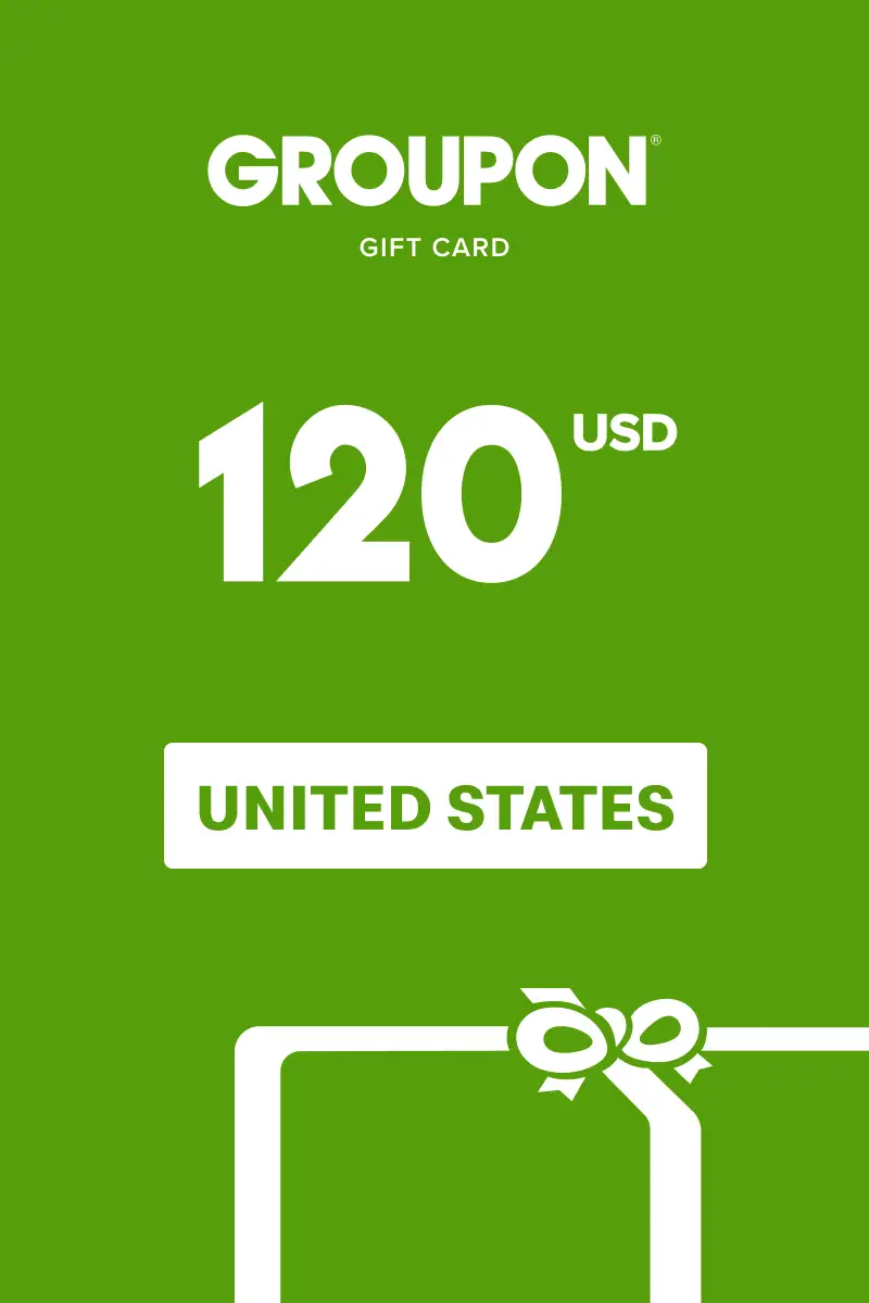 Groupon 120 USD Gift Card (United States) - Digital Key