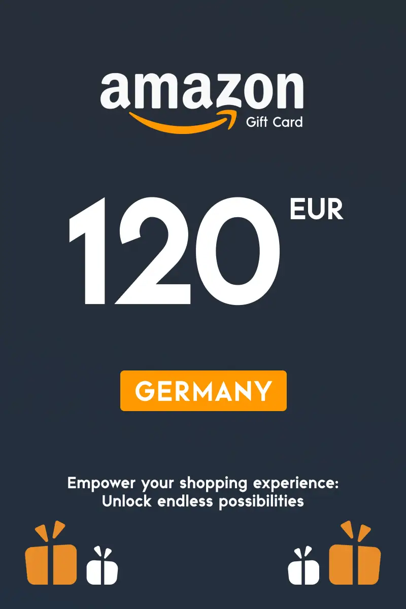 Amazon 120 EUR Gift Card (Germany) - Digital Key