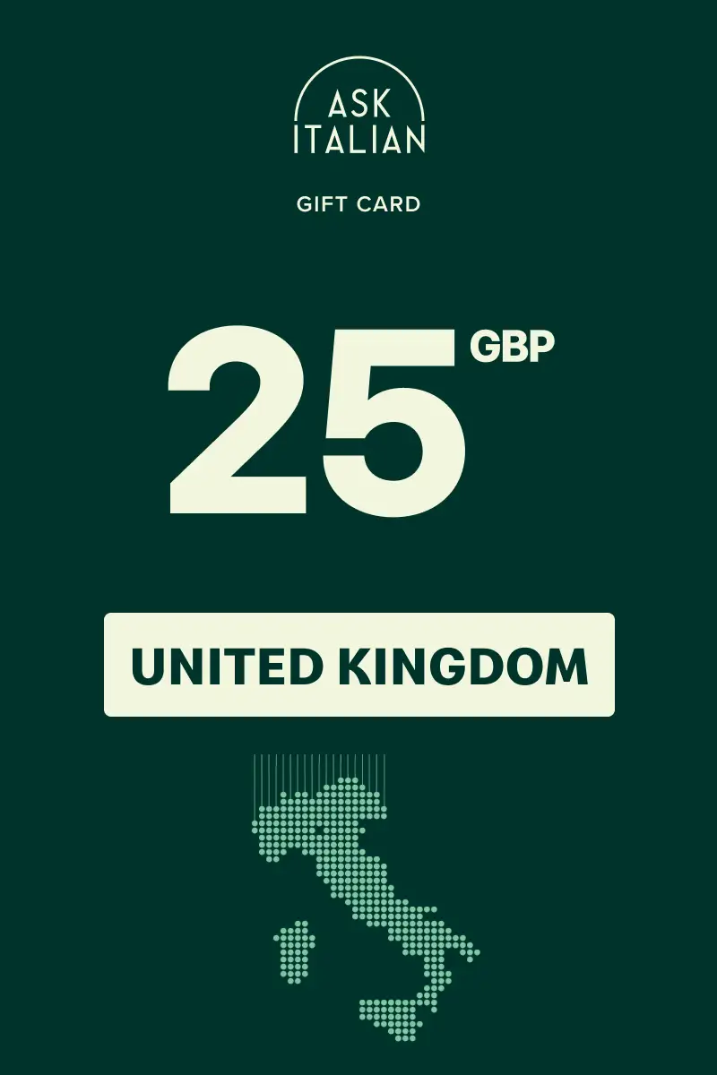 ASK Italian 25 GBP Gift Card (United Kingdom) - Digital Key