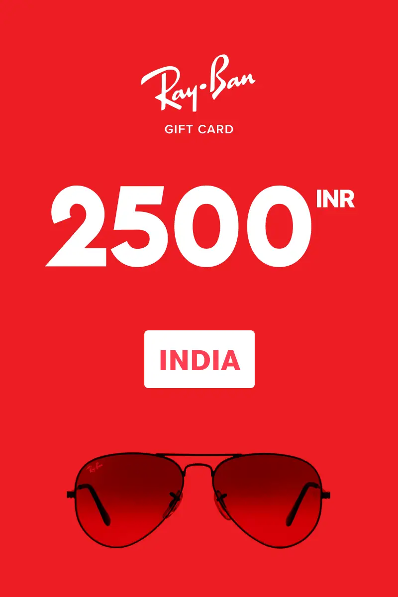 Ray-Ban 2500 INR Gift Card (India) - Digital Key