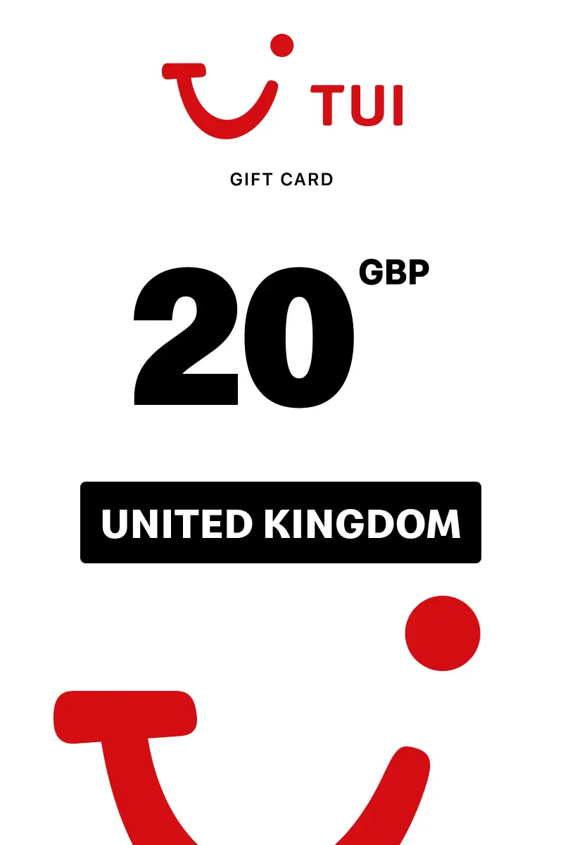 TUI Travel 20 GBP Gift Card (United Kingdom) - Digital Key