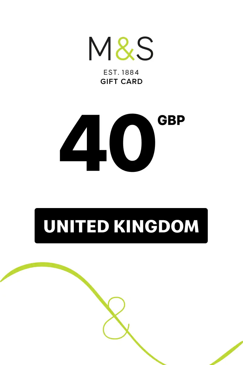 Marks and Spencer 40 GBP Gift Card (United Kingdom) - Digital Key