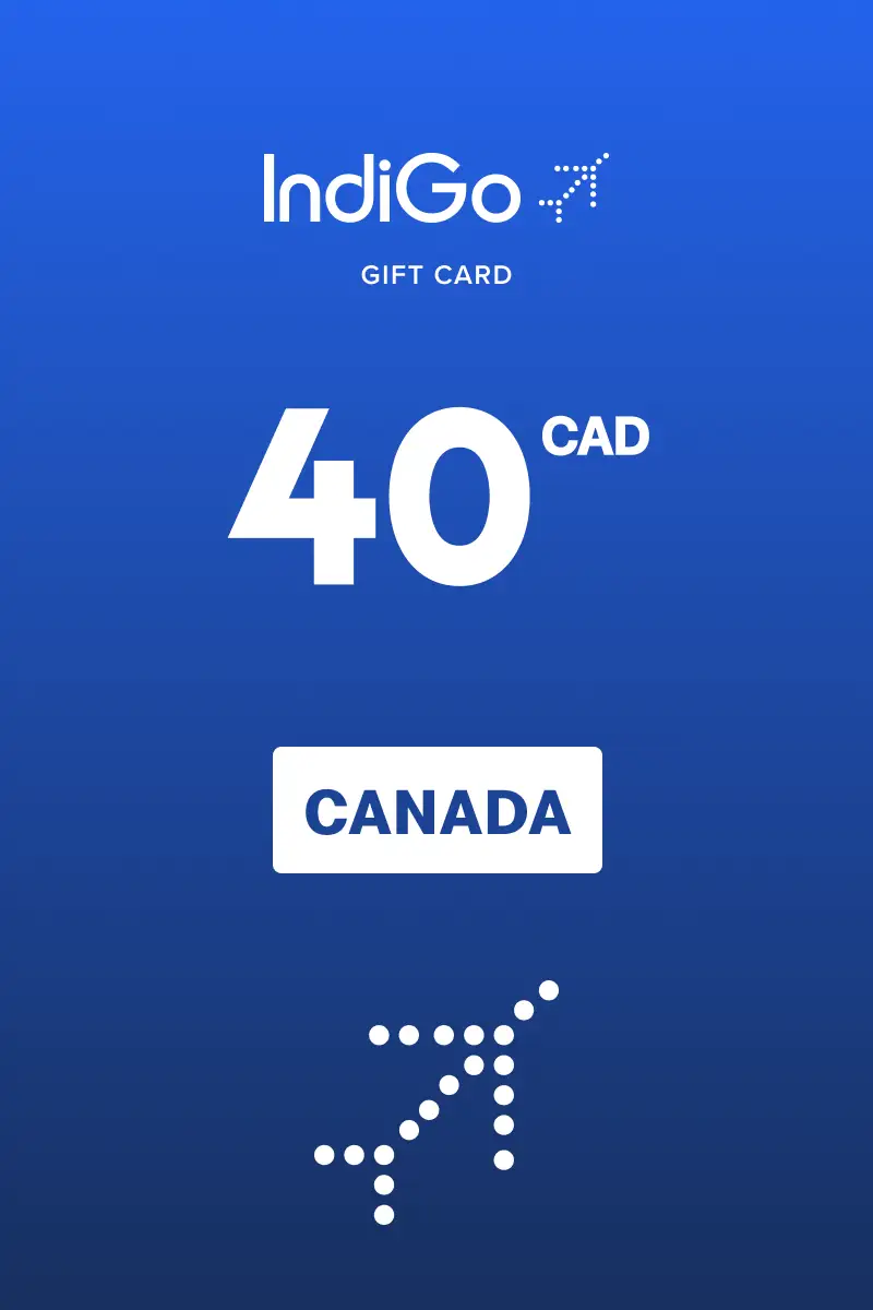 Indigo 40 CAD Gift Card (Canada) - Digital Key