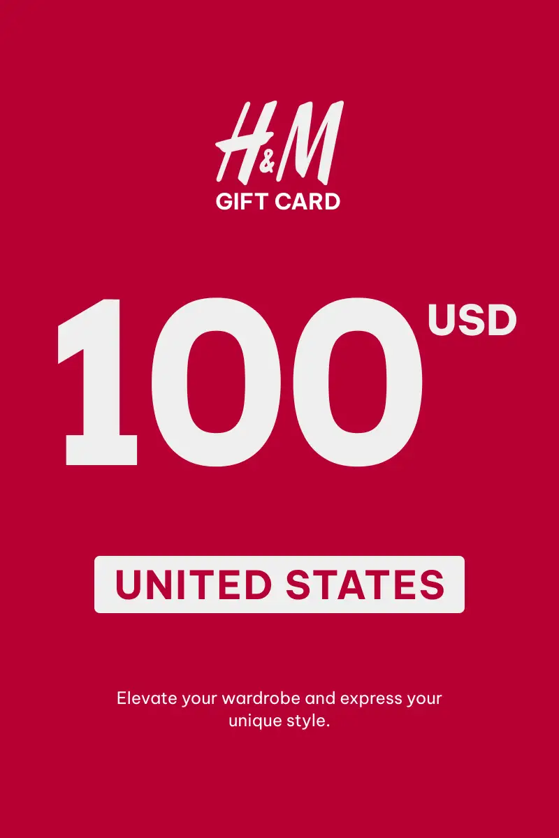 HandM 100 USD Gift Card (United States) - Digital Key