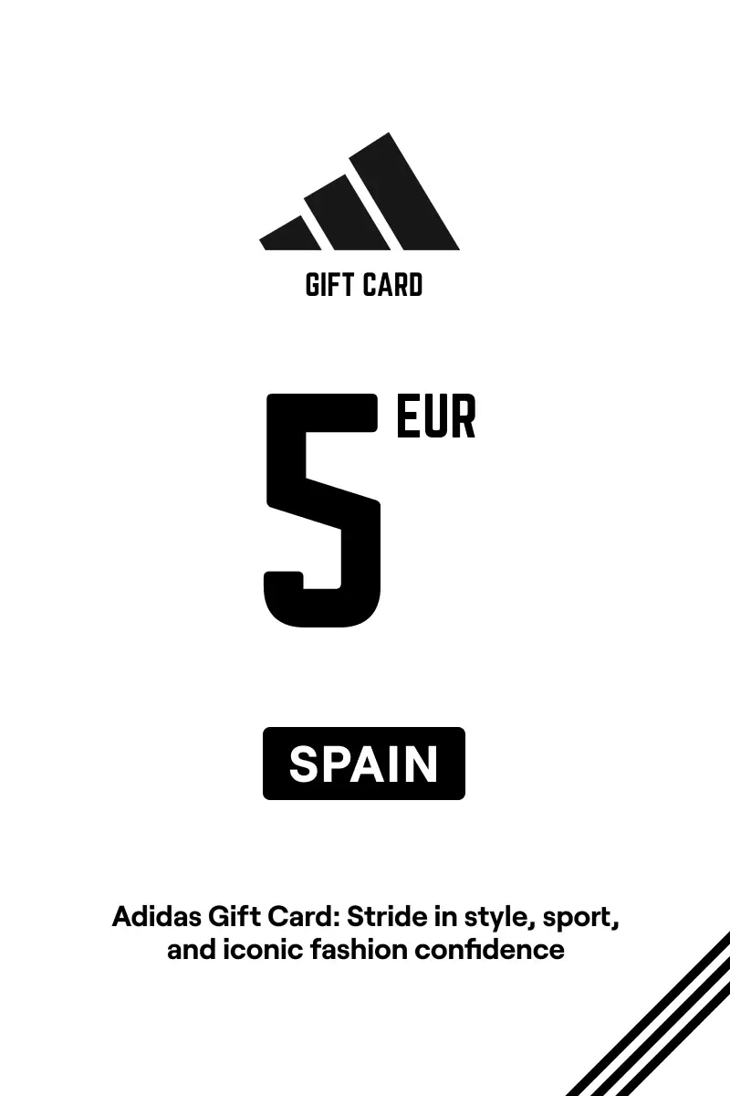 Adidas 5 EUR Gift Card (Spain) - Digital Key