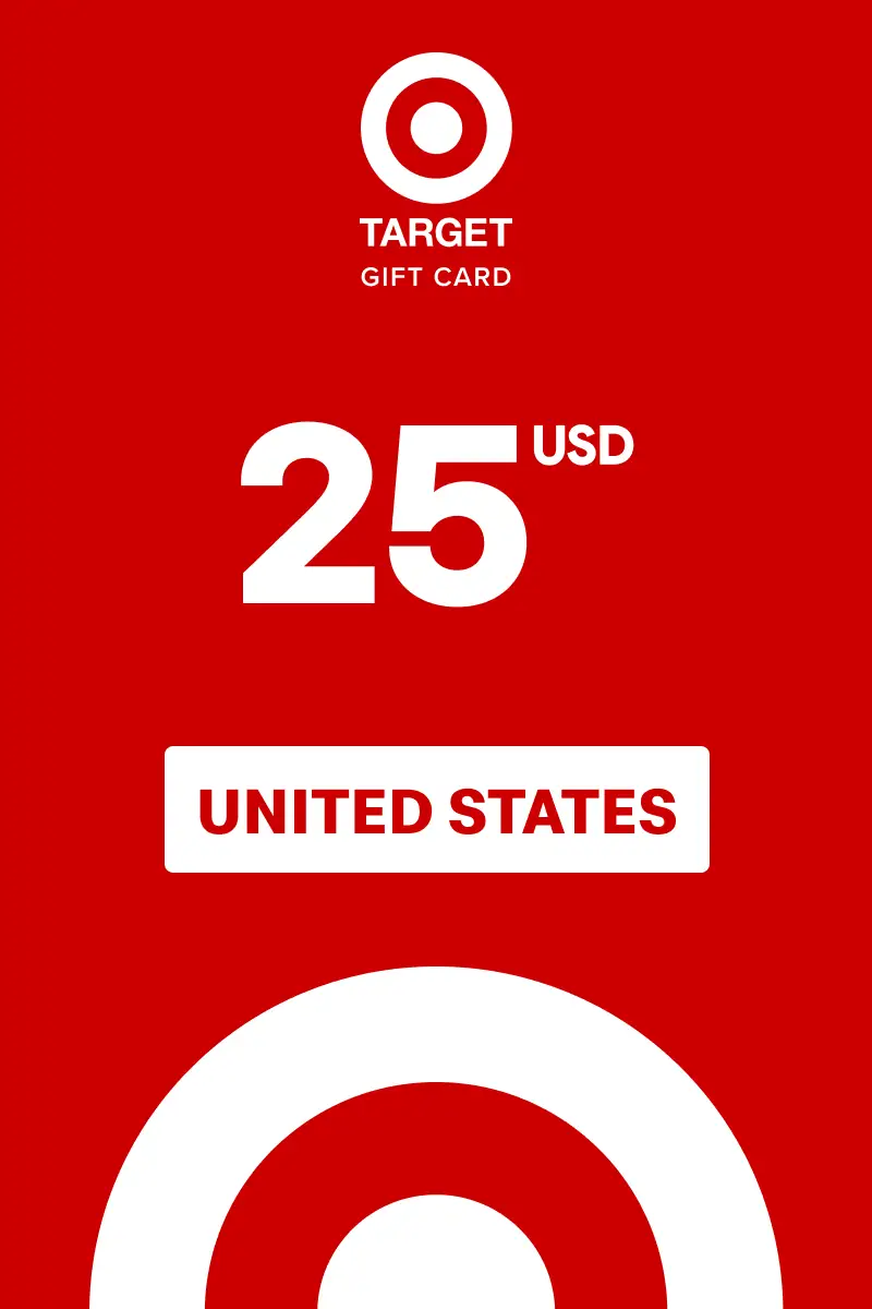 Target 25 USD Gift Card (United States) - Digital Key