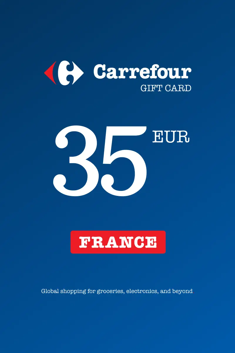 Carrefour 35 EUR Gift Card (France) - Digital Key