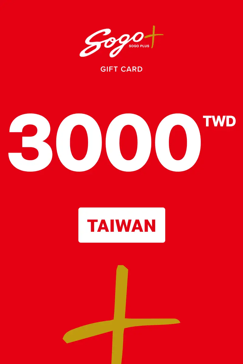 SOGO 3000 TWD Gift Card (Taiwan) - Digital Key