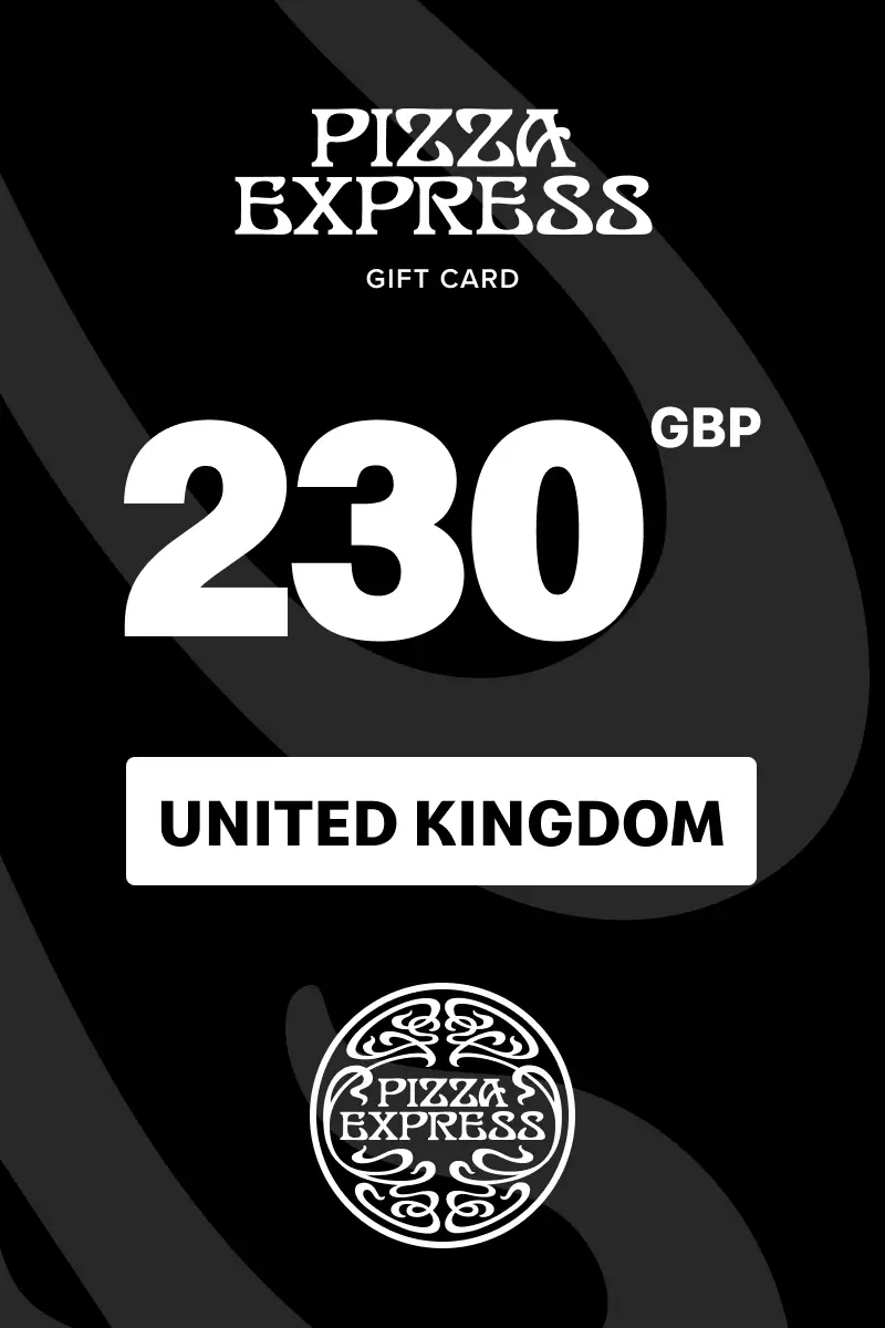 Pizza Express 230 GBP Gift Card (United Kingdom) - Digital Key