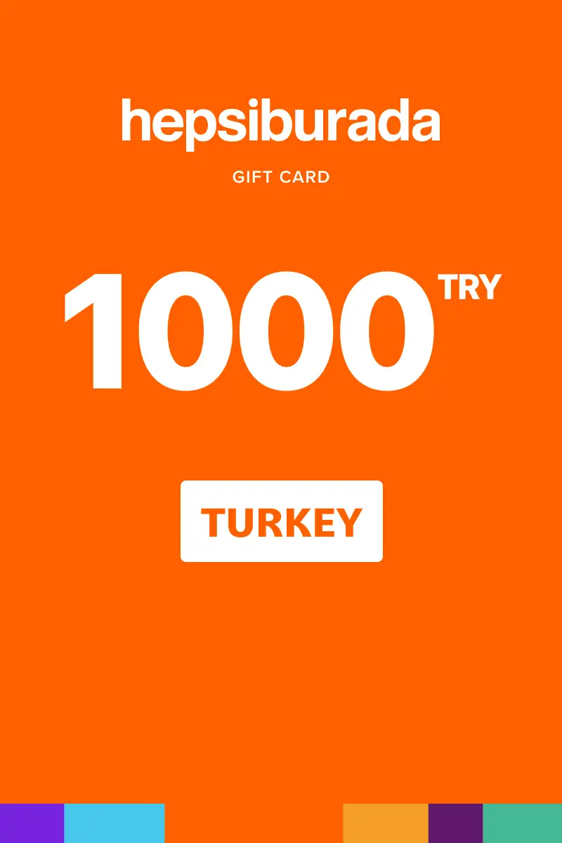 Hepsiburada 1000 TRY Gift Card (Turkey) - Digital Key