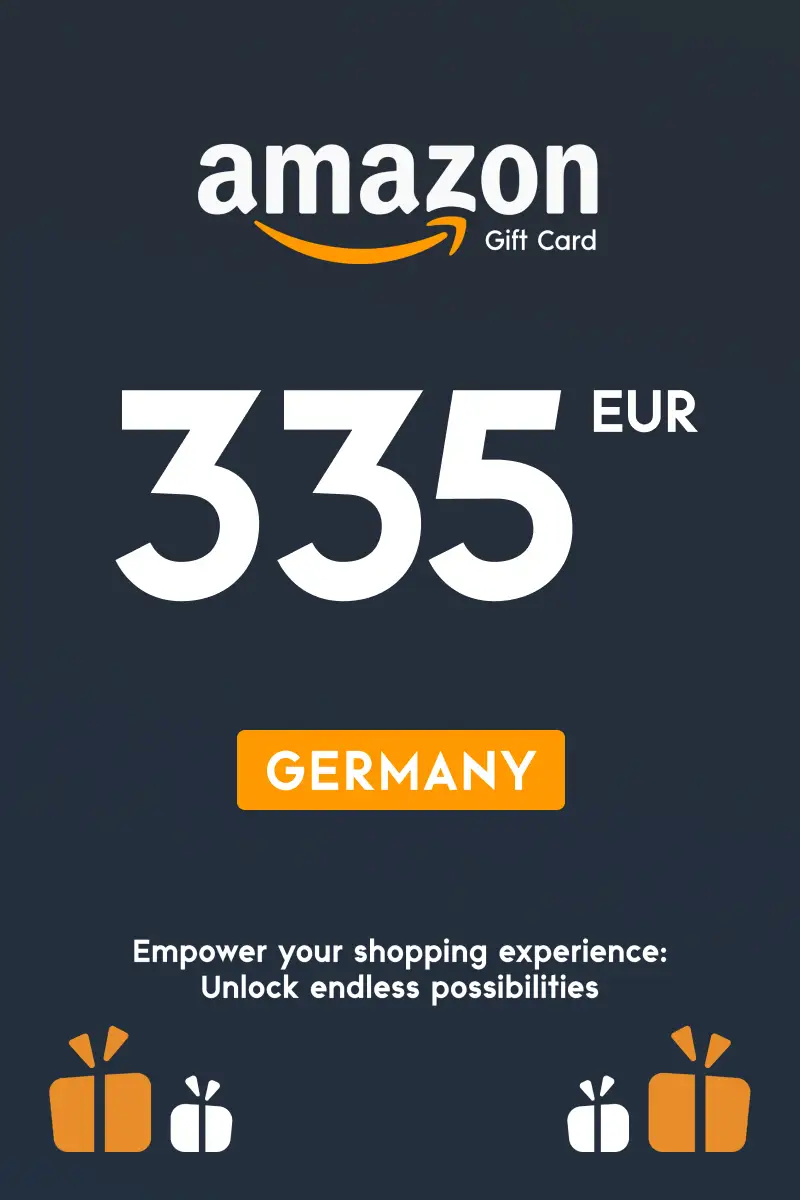Amazon 335 EUR Gift Card (Germany) - Digital Key