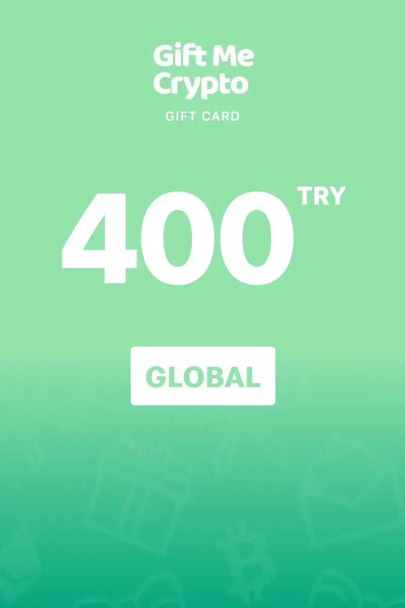 Gift Me Crypto 400 TRY Gift Card (Global) - Digital Key