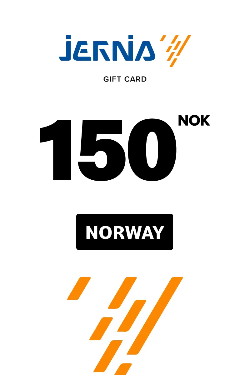 Jernia 150 NOK Gift Card (Norway) - Digital Key