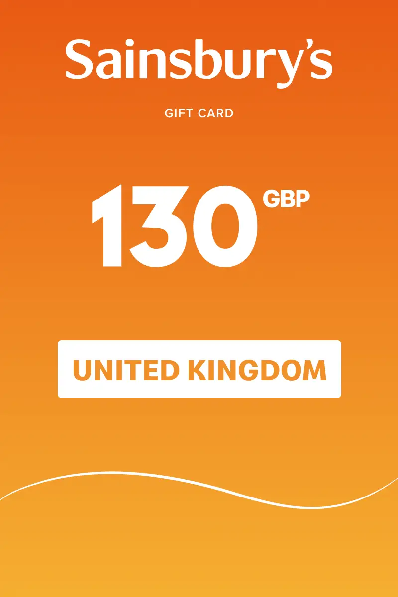 Sainsbury's 130 GBP Gift Card (United Kingdom) - Digital Key