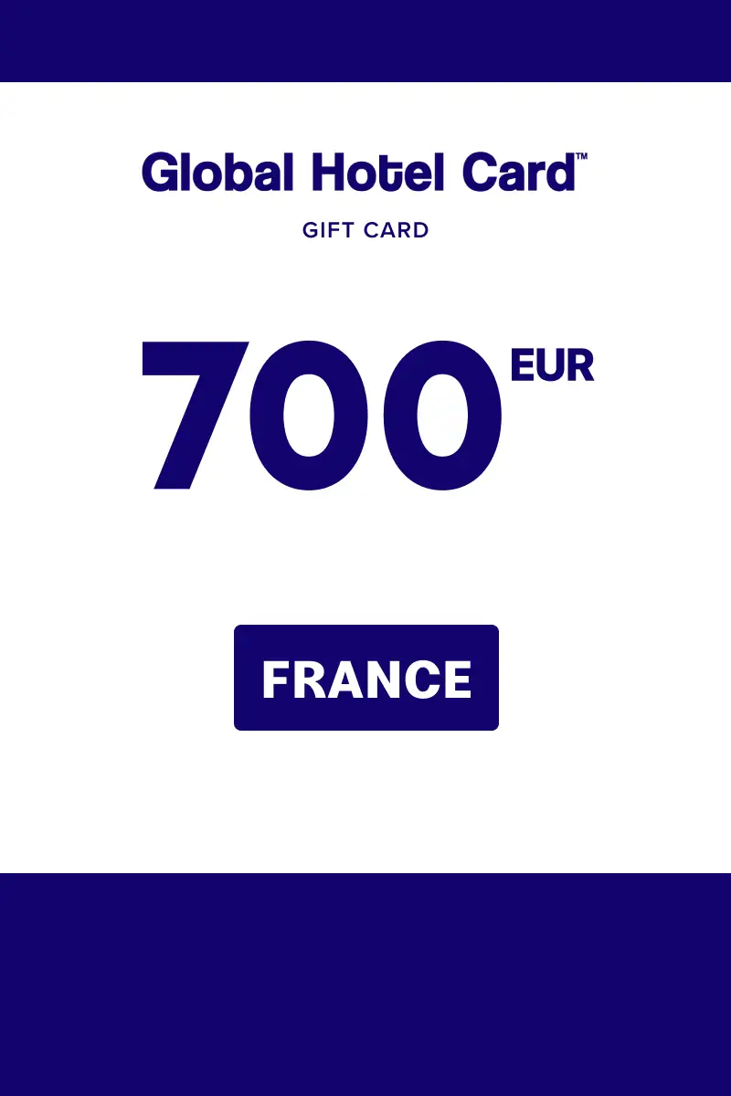 Global Hotel Card 700 EUR Gift Card (France) - Digital Key