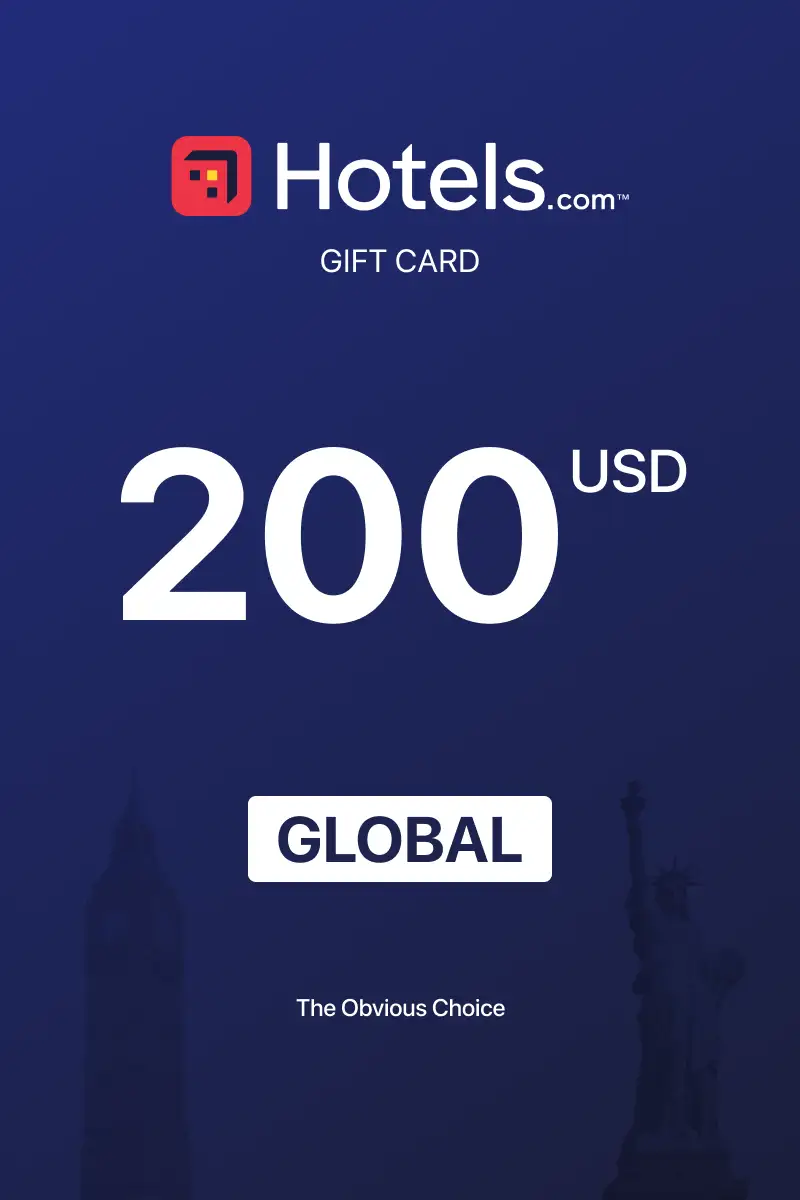 Hotels.com 200 USD Gift Card (Global) - Digital Key