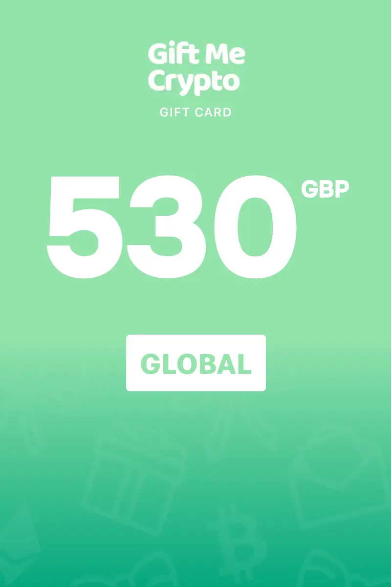 Gift Me Crypto 530 GBP Gift Card (Global) - Digital Key