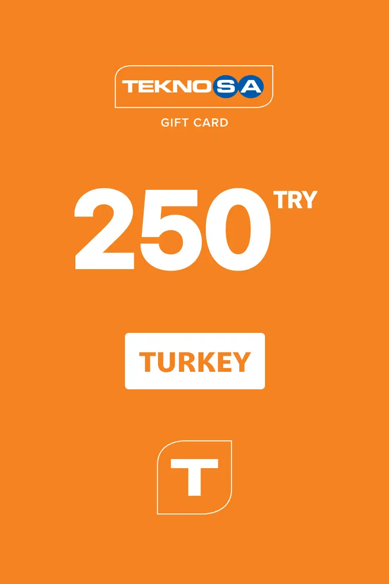 Teknosa 250 TRY Gift Card (Turkey) - Digital Key