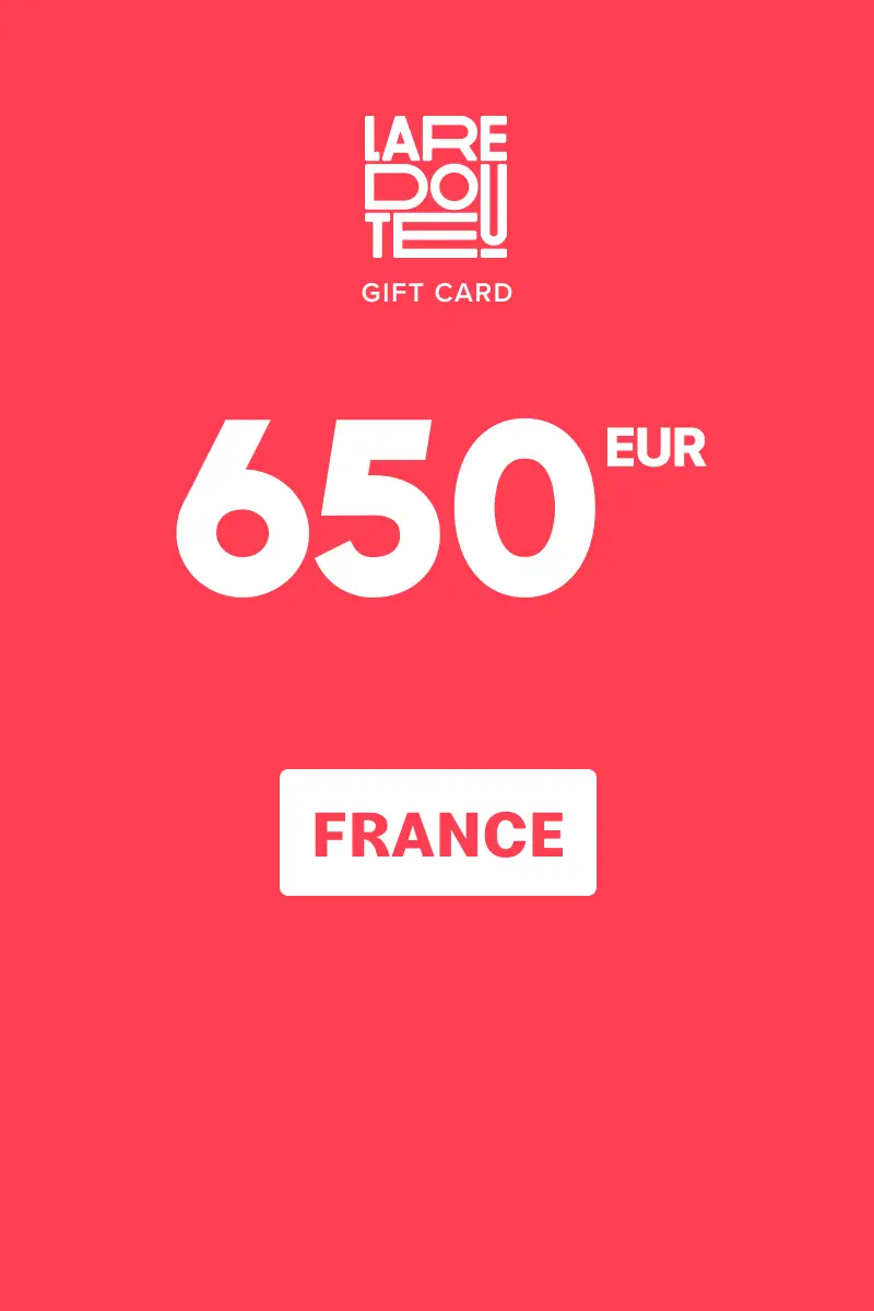 La Redoute 650 EUR Gift Card (France) - Digital Key