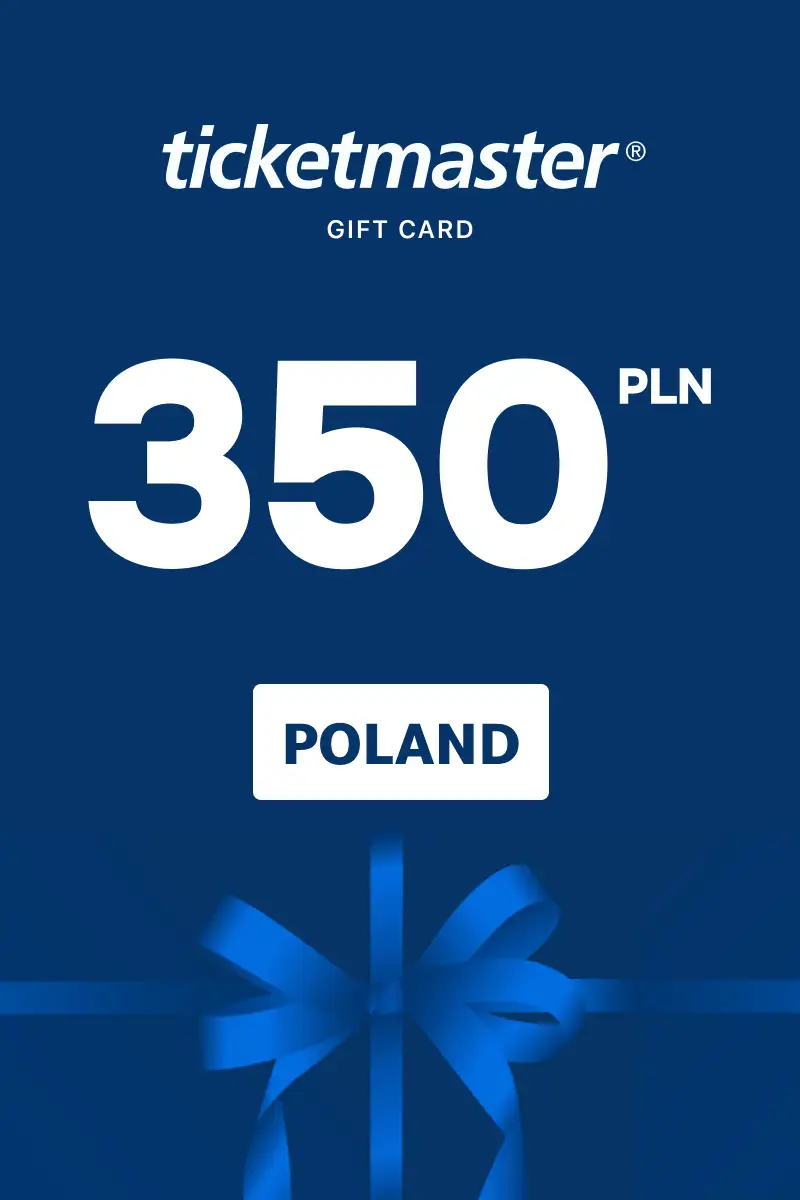 Ticketmaster 350 PLN Gift Card (Poland) - Digital Key