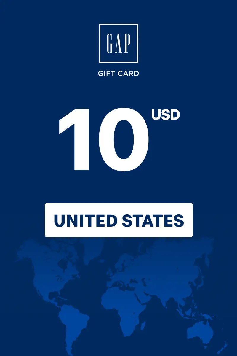 Gap Options 10 USD Gift Card (United States) - Digital Key