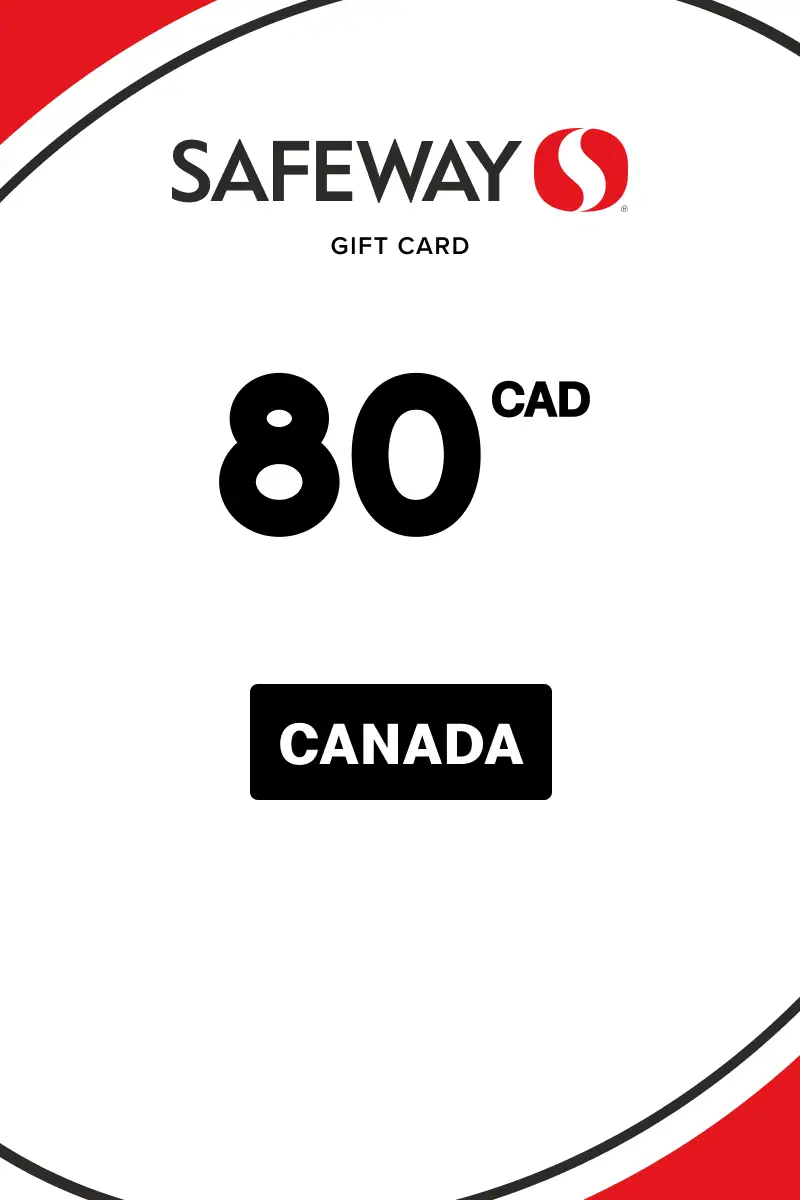 Safeway 80 CAD Gift Card (Canada) - Digital Key