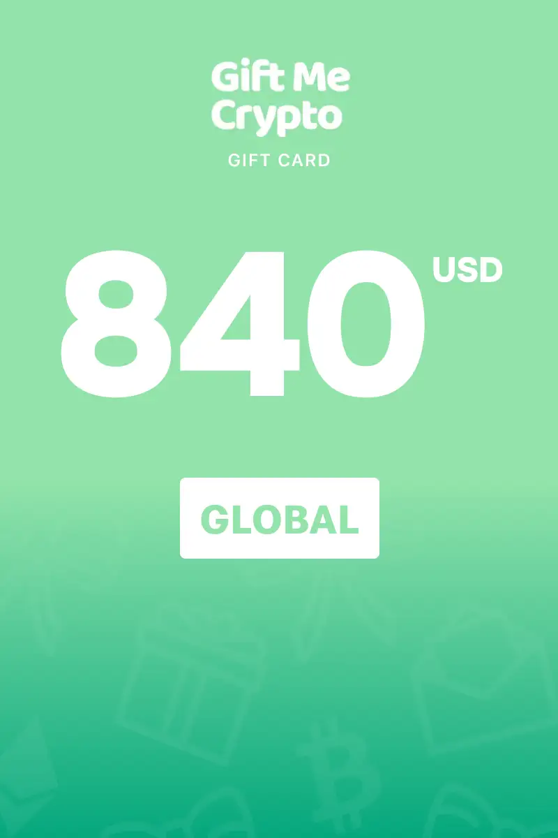 Gift Me Crypto (ETH) 840 USD Gift Card (Global) - Digital Key