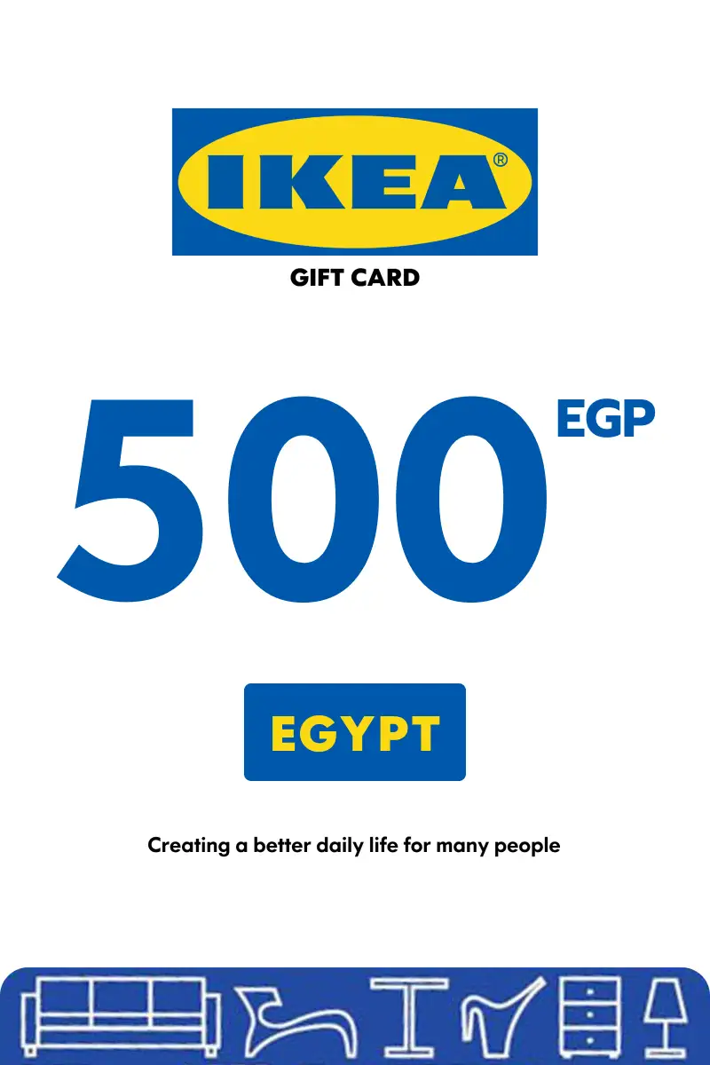 IKEA 500 EGP Gift Card (Egypt) - Digital Key