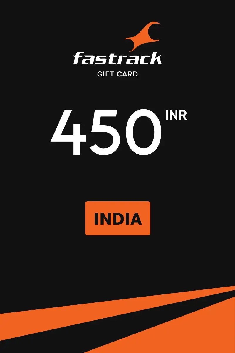 Fastrack 450 INR Gift Card (India) - Digital Key