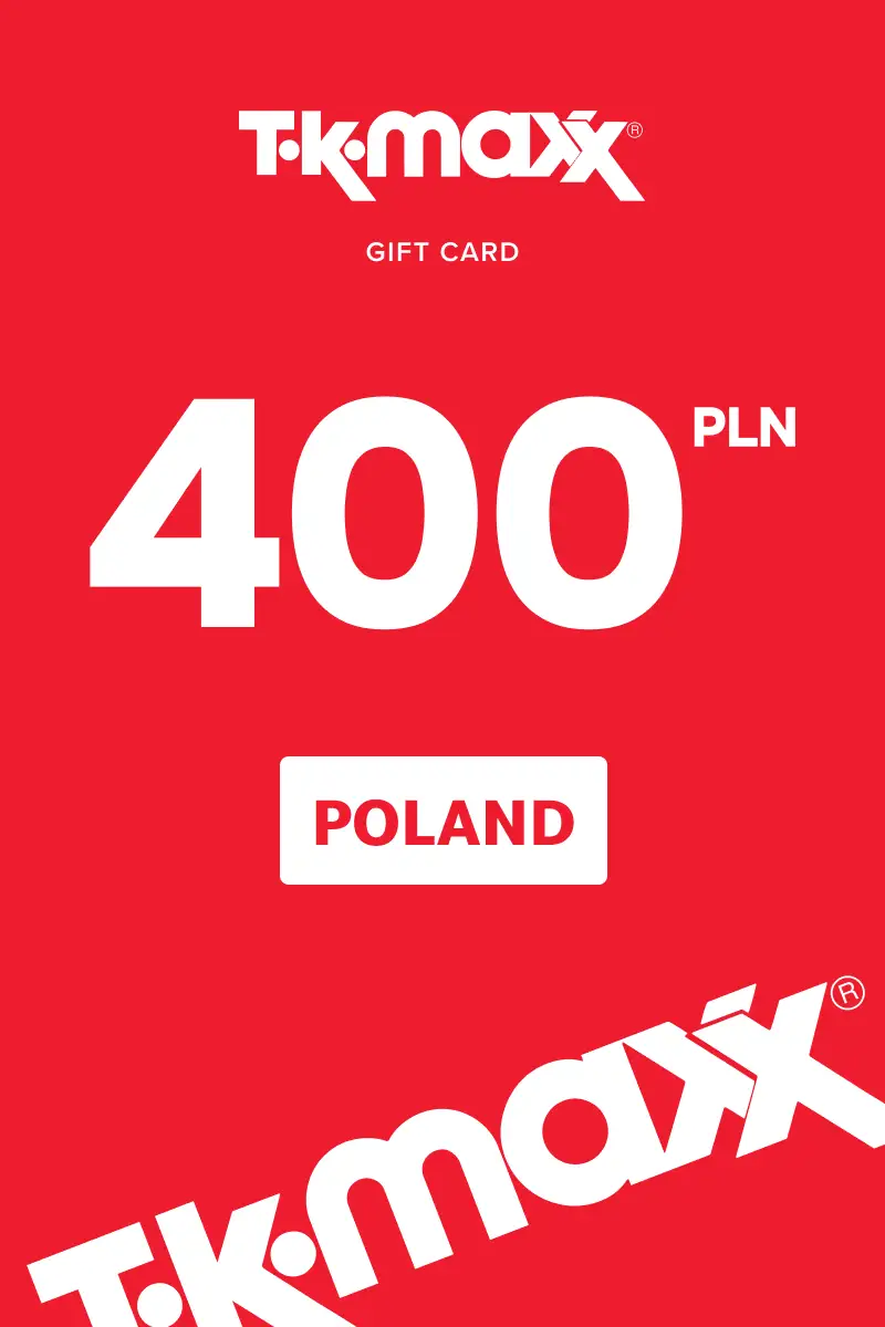 TK Maxx 400 PLN Gift Card (Poland) - Digital Key