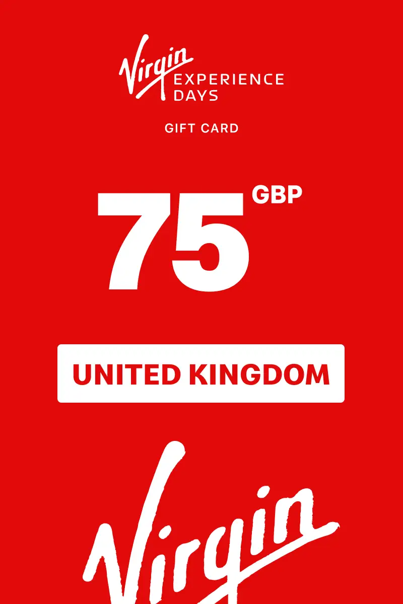 Virgin Experience Days 75 GBP Gift Card (United Kingdom) - Digital Key