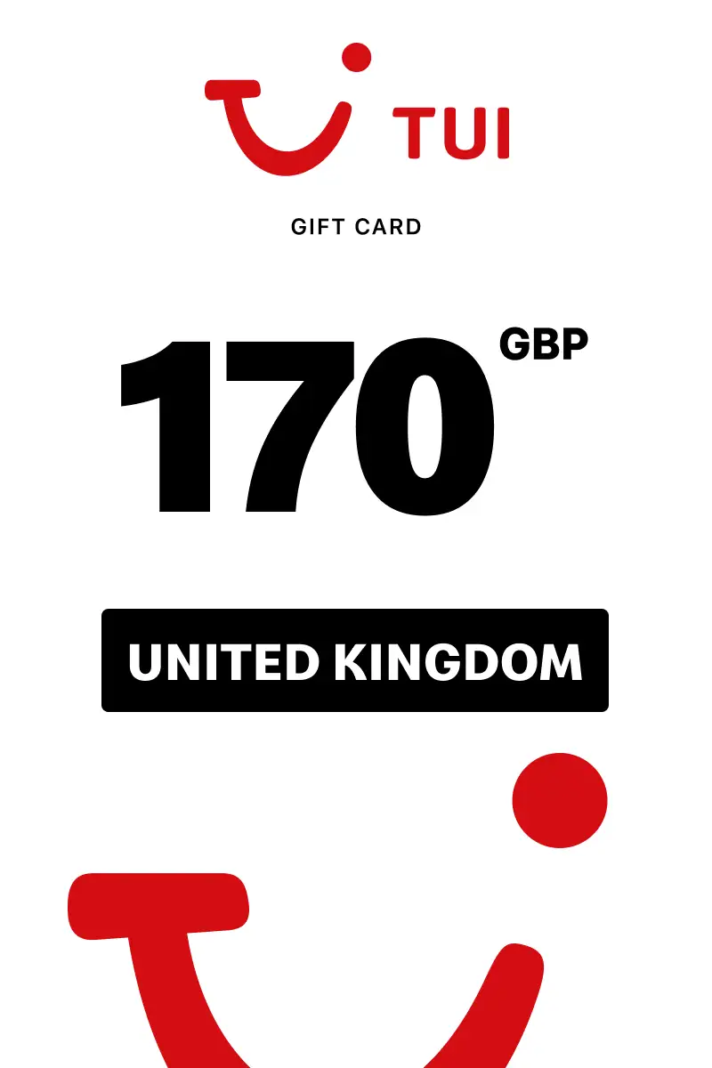 TUI Travel 170 GBP Gift Card (United Kingdom) - Digital Key