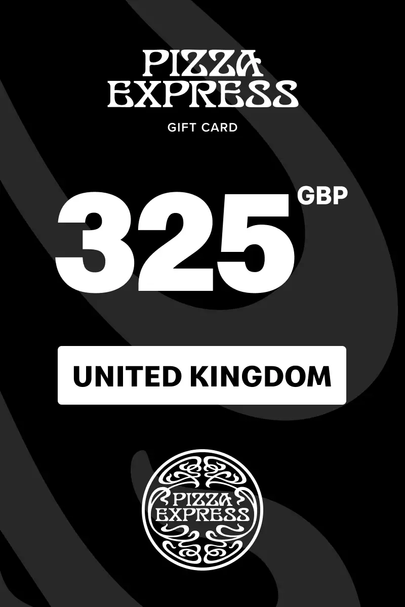 Pizza Express 325 GBP Gift Card (United Kingdom) - Digital Key