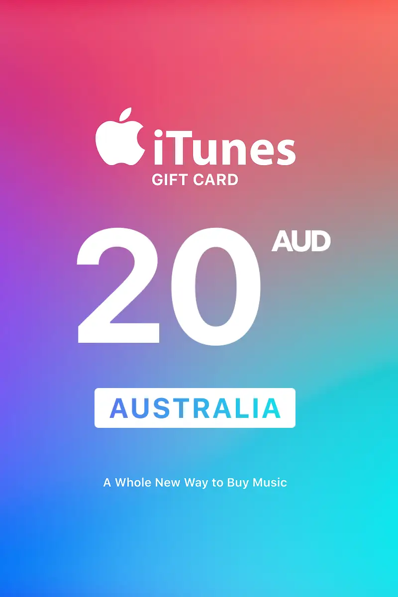 Apple iTunes 20 AUD Gift Card (Australia) - Digital Key