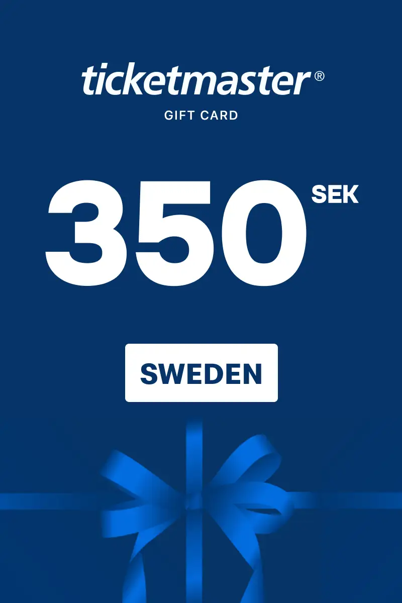 Ticketmaster 350 SEK Gift Card (Sweden) - Digital Key