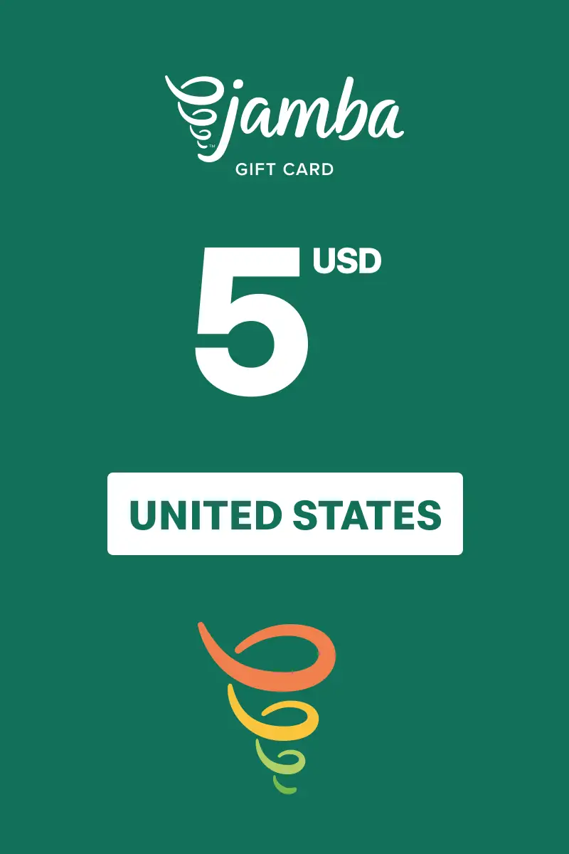 Jamba Juice 5 USD Gift Card (United States) - Digital Key
