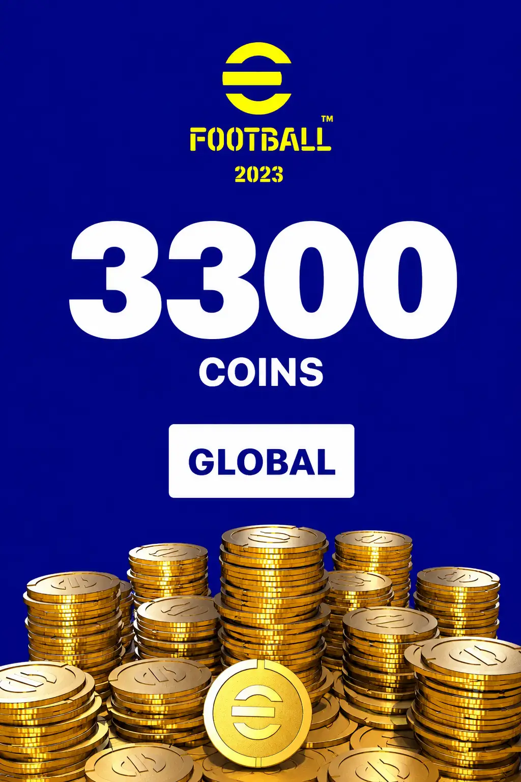 eFootball 2023 - 3300 Coins (Global) (Xbox One / Xbox Series X|S) - Xbox Live - Digital Key