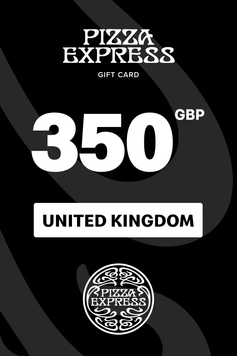 Pizza Express 350 GBP Gift Card (United Kingdom) - Digital Key