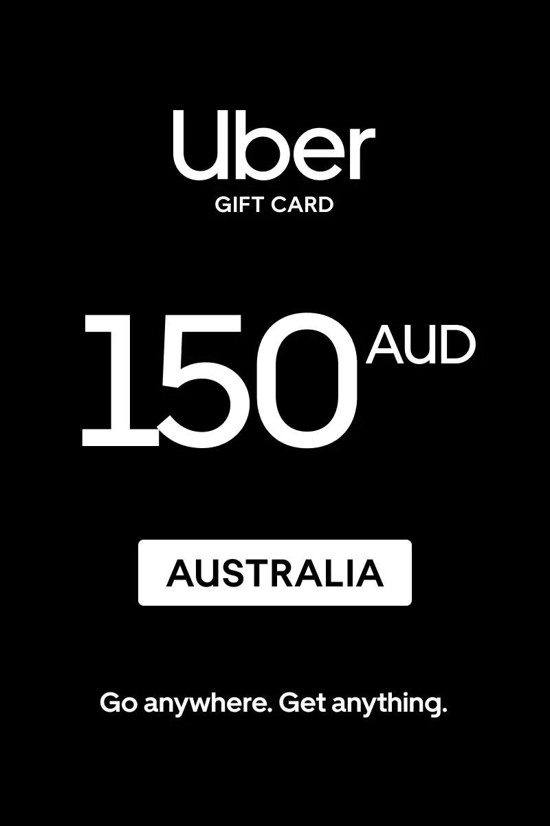 Uber 150 AUD Gift Card (Australia) - Digital Key