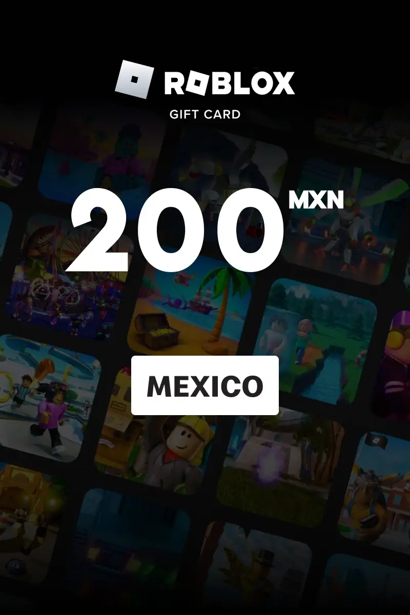 Roblox 200 MXN Gift Card (Mexico) - Digital Key