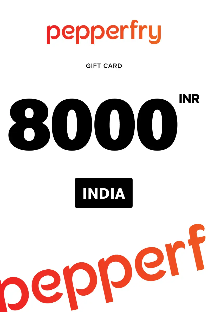 Pepperfry 8000 INR Gift Card (India) - Digital Key