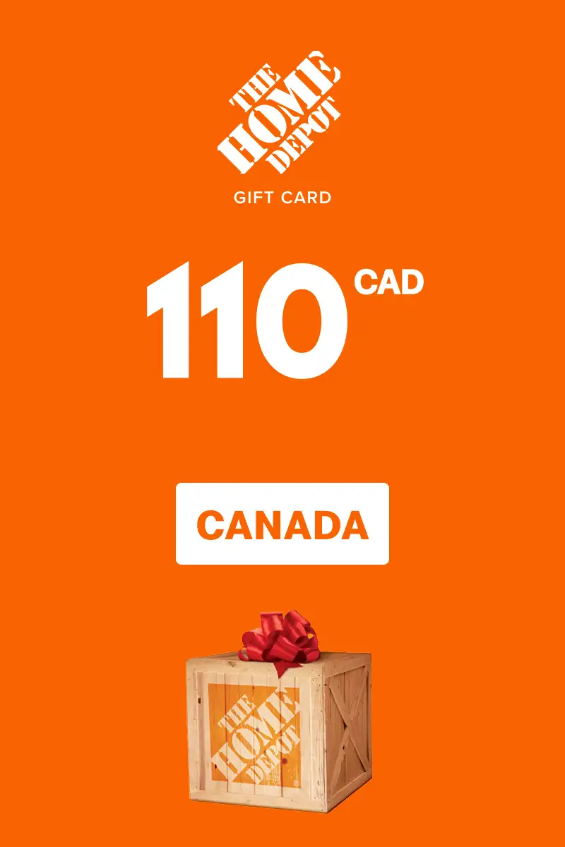 Home Depot 110 CAD Gift Card (Canada) - Digital Key