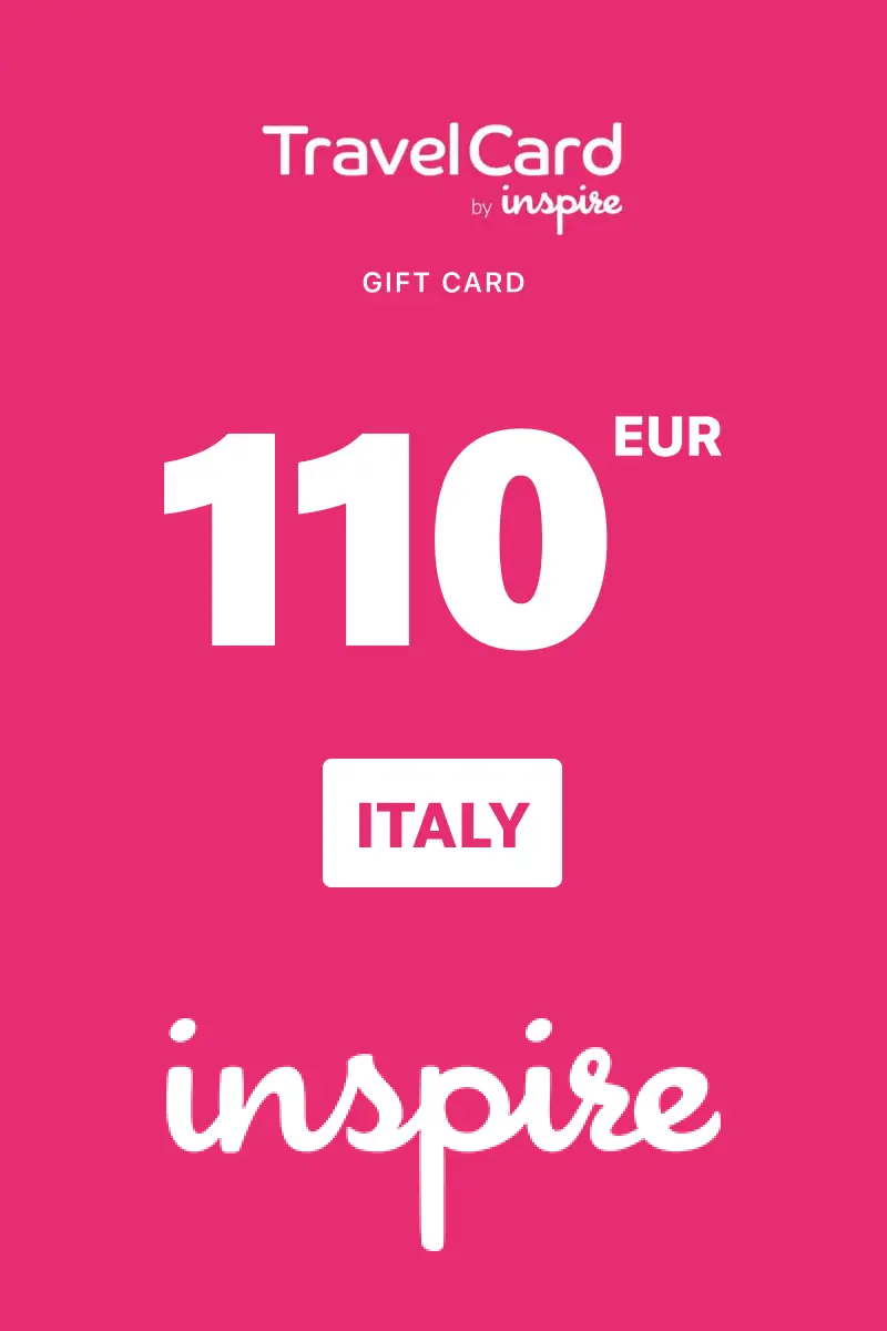 TravelCard by Inspire 110 EUR Gift Card (Italy) - Digital Key